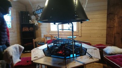 un brasero intérieur