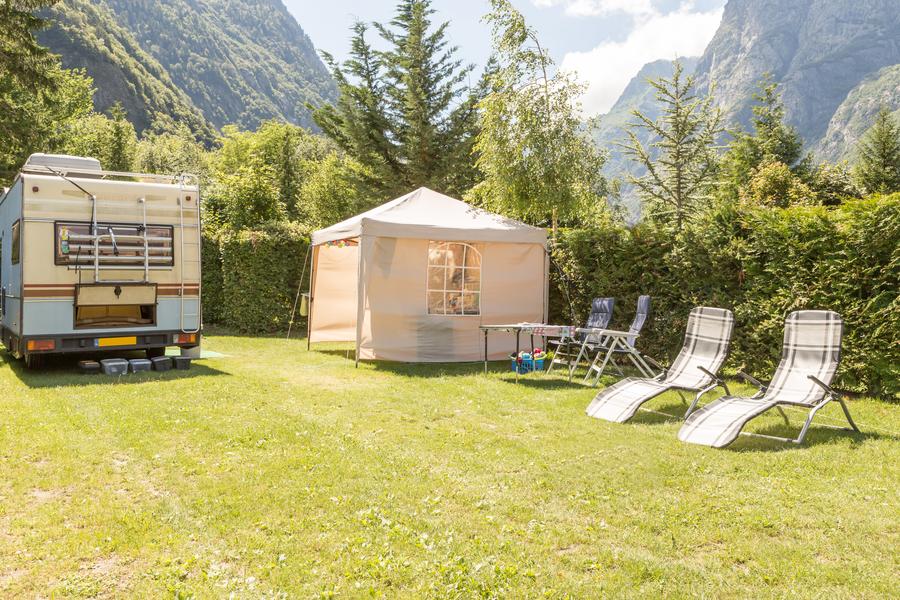 Camping Chateau de Rochetaillée Bourg d'Oisans