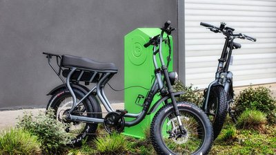 Borne recharge vélos électriques en Ardèche à Lalevade d'Ardèche