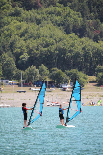 Initation planche à voile