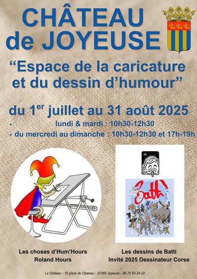 Espace de la caricature et du dessin d'humour_Joyeuse