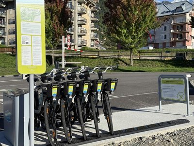 Borne MontenVélo - Le Châtelet_Saint-Gervais-les-Bains