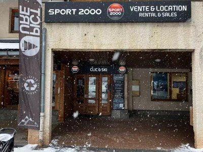 Vue extérieure du magasin