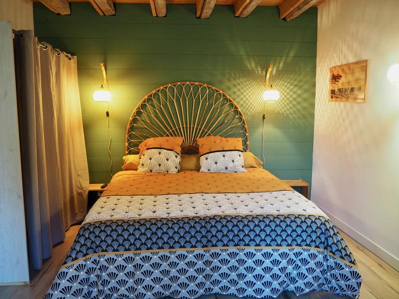 La chambre africaine - Lit double