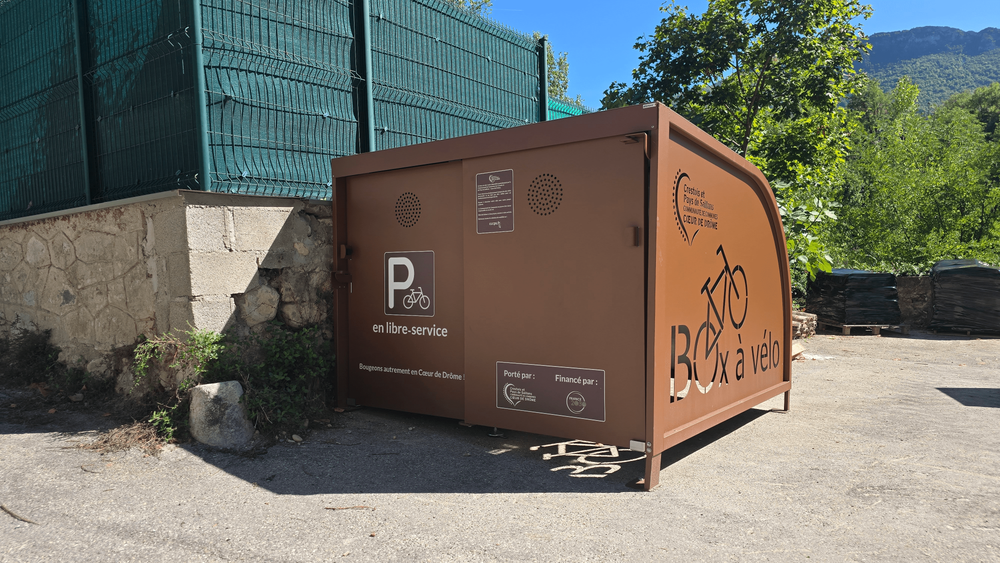 Box à vélos_Saillans