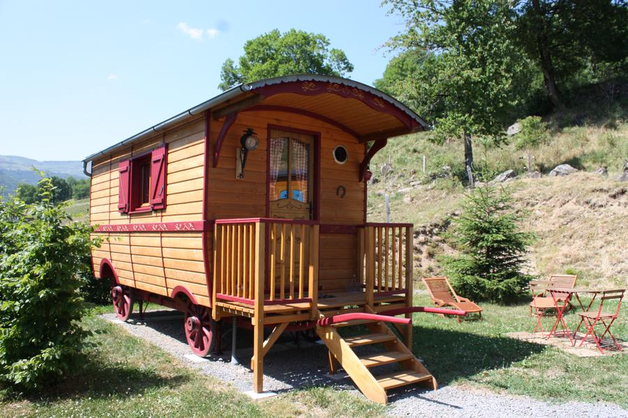 La roulotte couchage