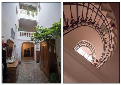 Hall d'entrée, escalier