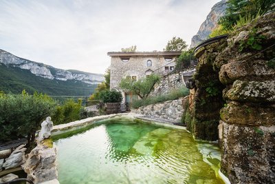 Gîtes les hauts de Choranche, bassins à débordement
