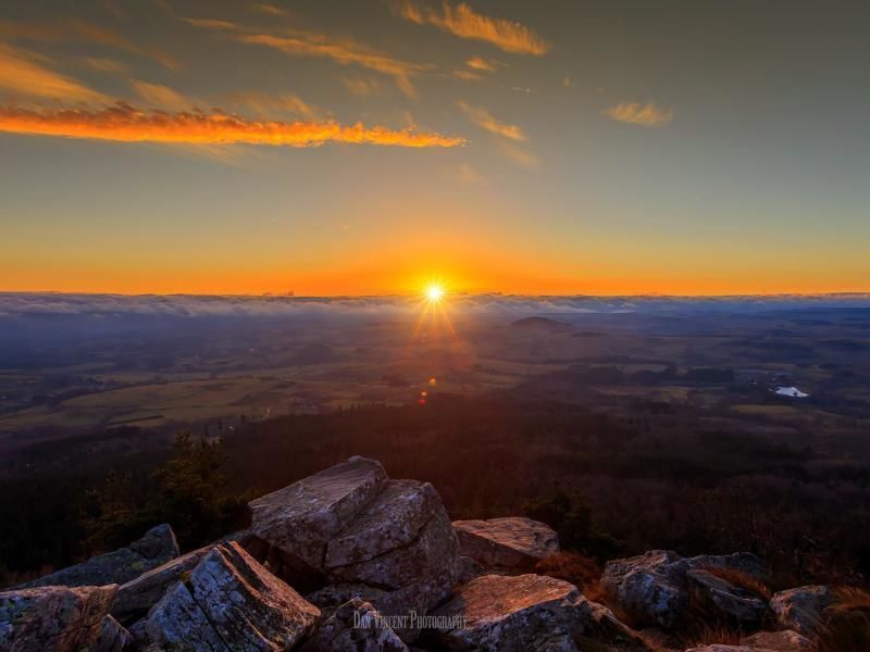 Couché de soleil du Lignon