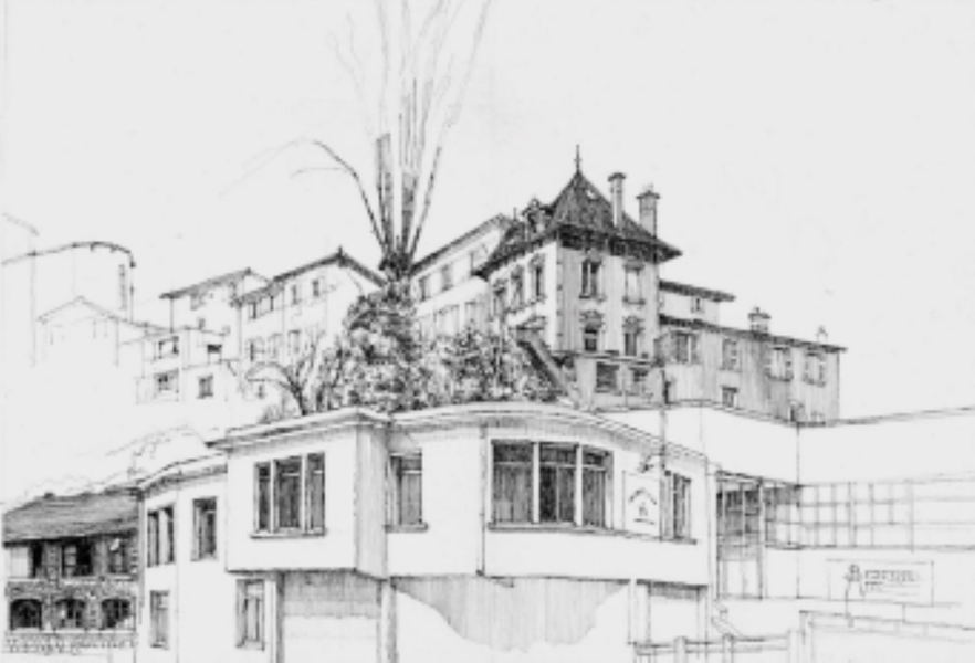 Dessin de la Maison Maubert