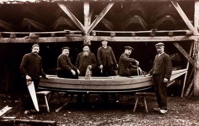 Chantier Bissonnier, Le Veurdre, vers 1930