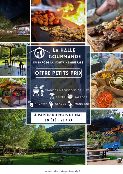 Halle gourmande du parc de la fontaine Minérale_Pont-de-Barret