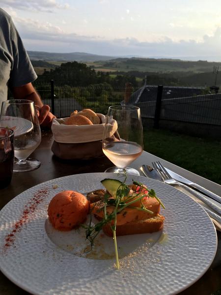Restaurant La Cure gourmande Cantal Auvergne