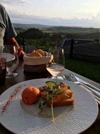 Restaurant La Cure gourmande Cantal Auvergne