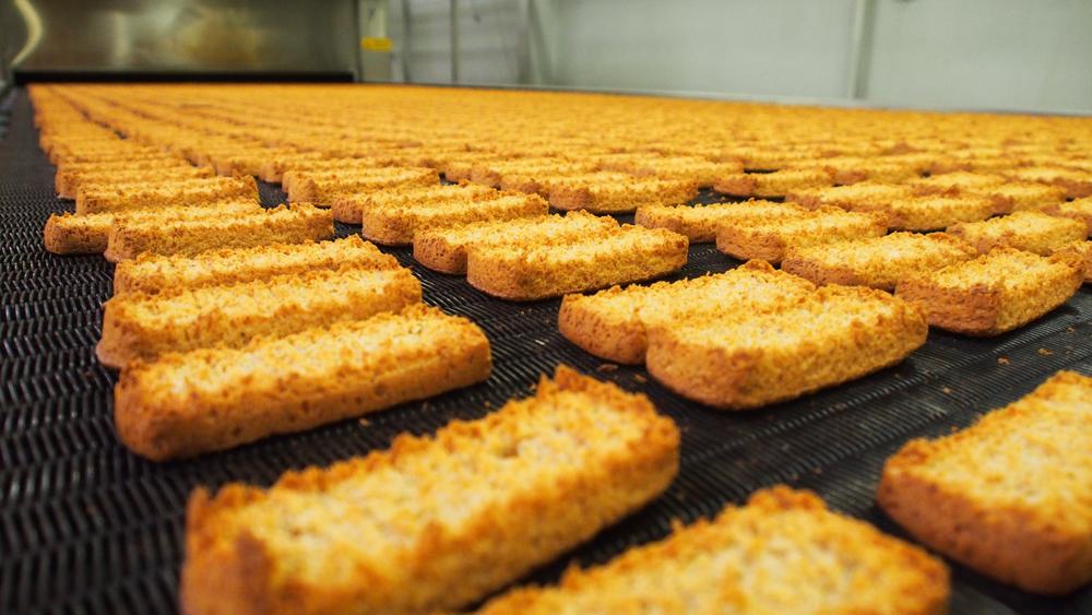 Grilletine en sortie de cuisson