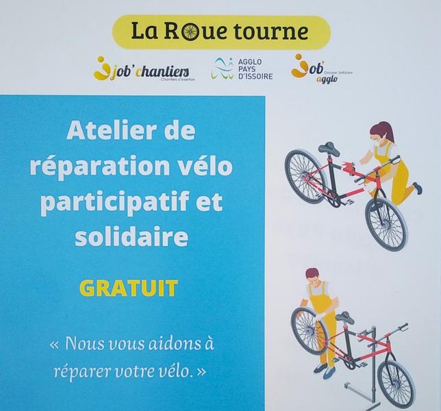 Atelier de réparation vélo - La Roue Tourne_Issoire