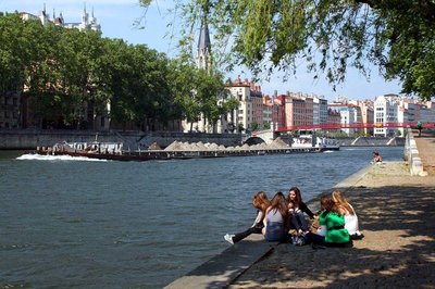 bords de Saône vers Perrache