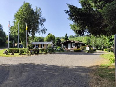 Entrée du camping