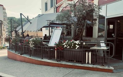 Pizzeria Le Capri - terrasse