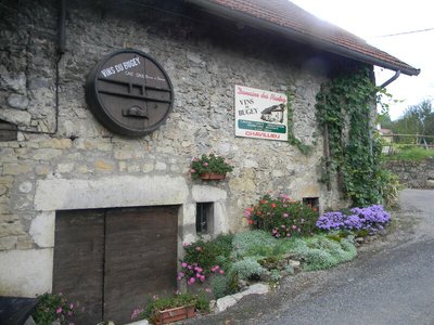 Autre vue du caveau du Domaine des Plantaz