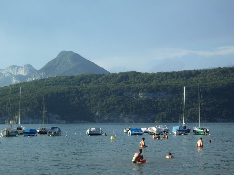 Plage de Duingt