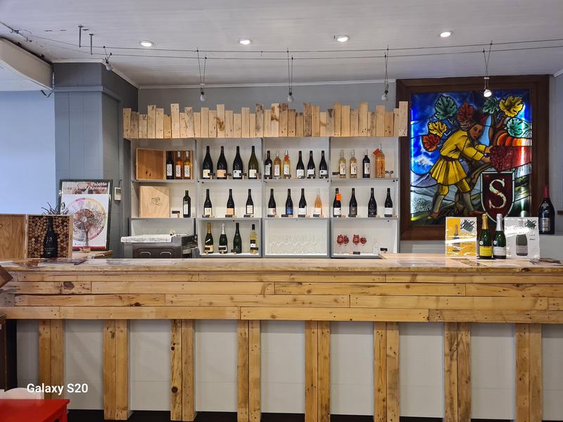 comptoir de dégustation