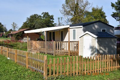 mobilhome au camping du col vert