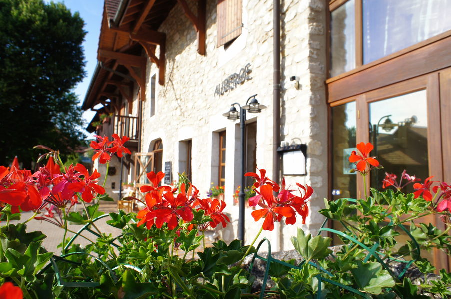 Façade de l'auberge