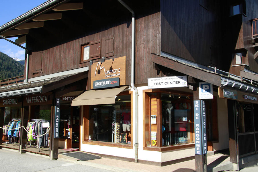 vitrine magasin Montagne