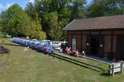 Vélorail, cyclo-draisine du du Haut Rhône - Base de loisirs de la Vallée Bleue - Montalieu-Vercieu - Balcons du Dauphiné [...]