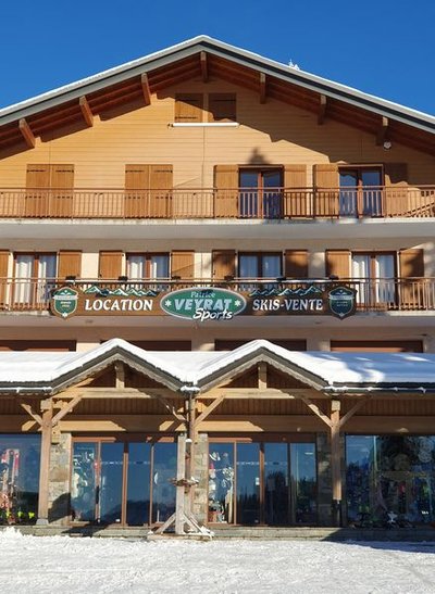Magasin Veyrat Sports en hiver