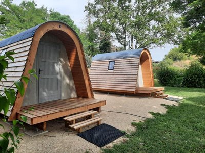 Les pods du camping