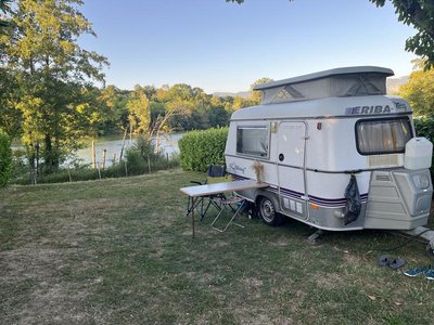 Emplacement côté rivière