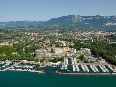 Grand Port d'Aix-les-Bains - Vue aérienne
