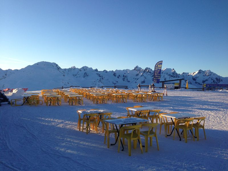 terrasse hiver Carlines