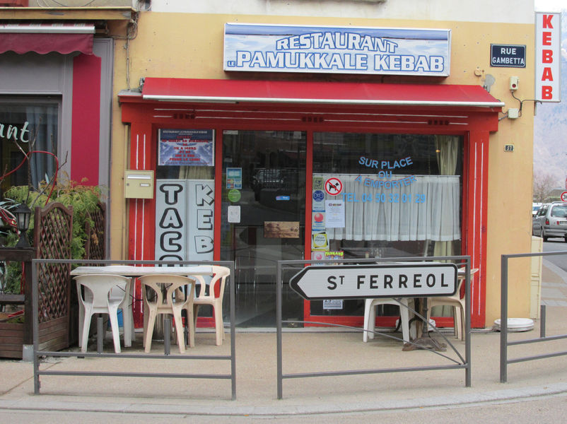 Kebab à Faverges près de la piste cyclable