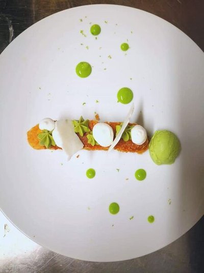 Assiette dressée