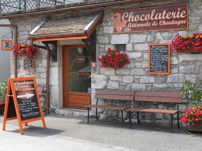 entrée chocolaterie