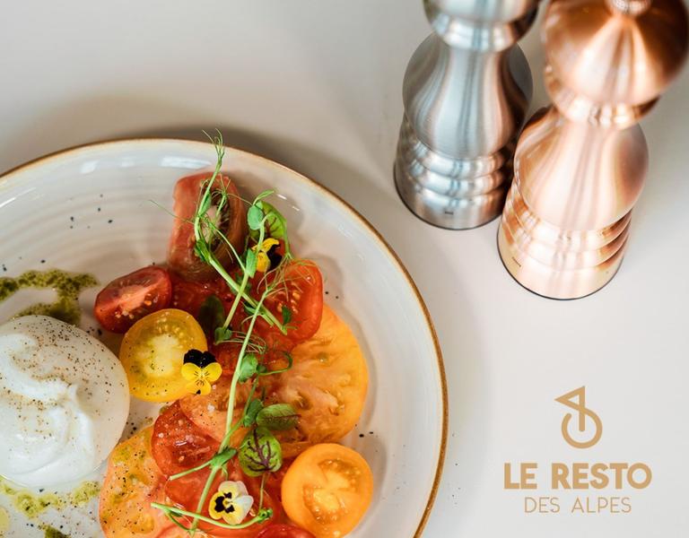 plat Resto des Alpes salière poivrière