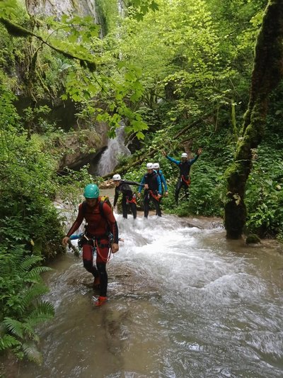 Canyoning dans le Léoncel