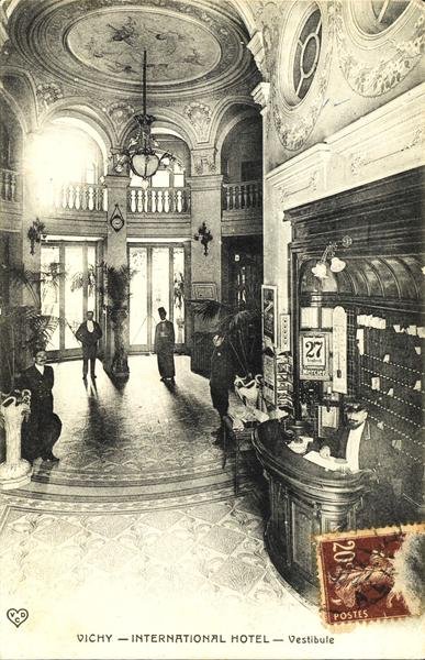 Carte postale, vers 1905