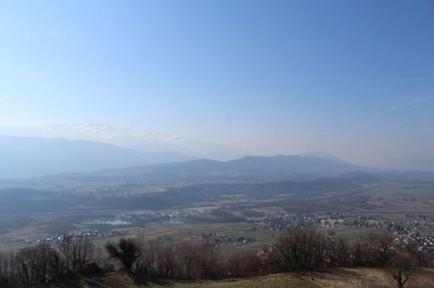 Point de vue sur la Combe de Savoie