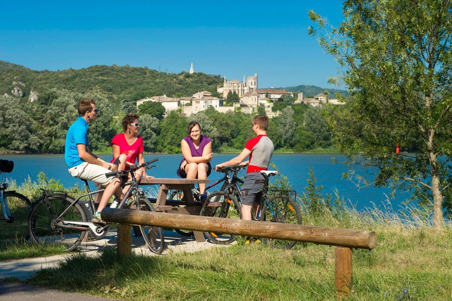 Pause vélo à Viviers