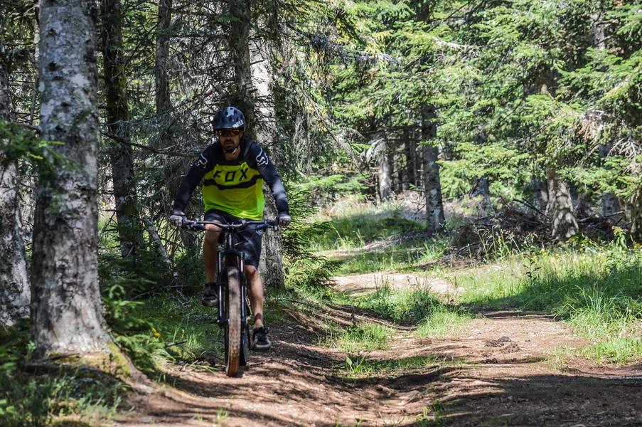 VTT dans la Pinatelle