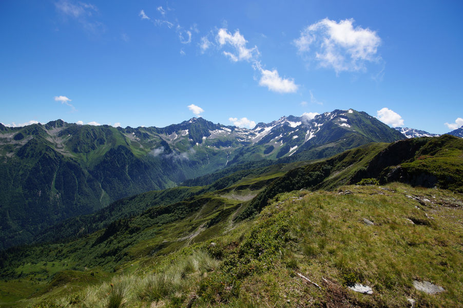 Vélo dans le massif de Belledonne