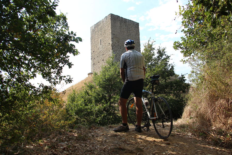 Cycliste tour d'albon