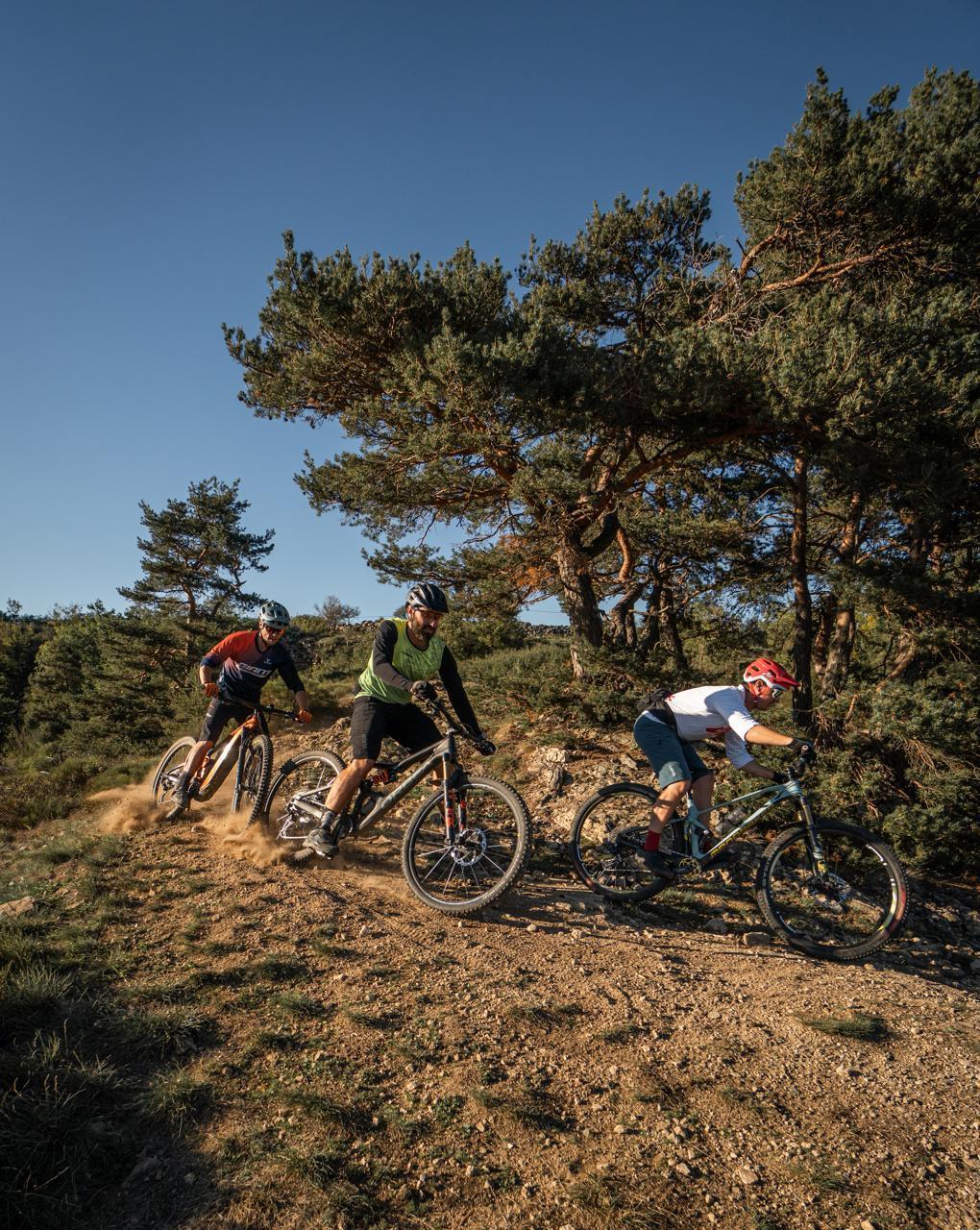Aventure en VTT sur le sentier