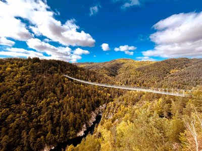 Passerelle himalayenne du Lignon