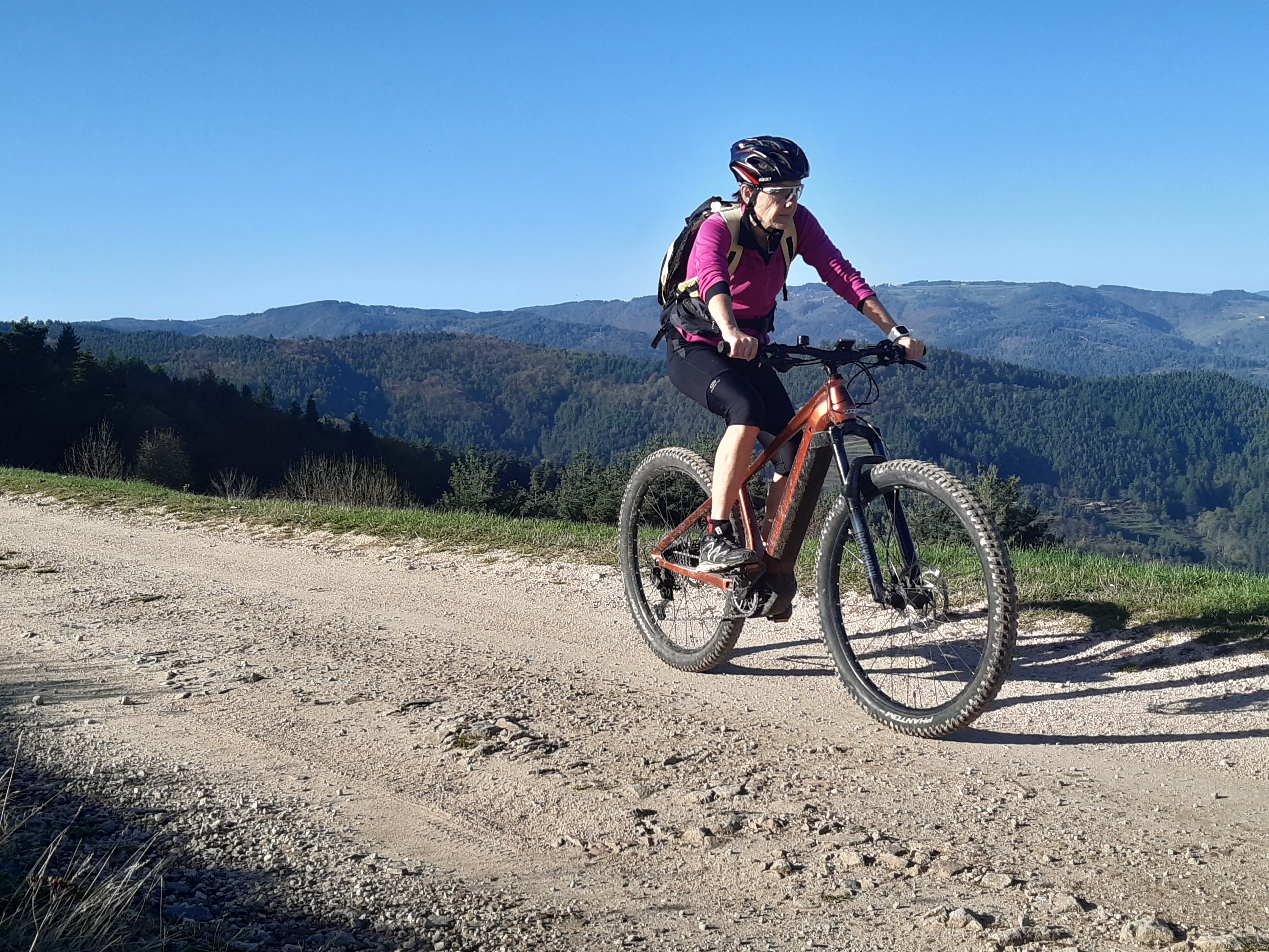 Cycliste VTT