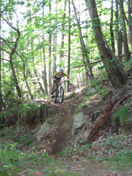 Sentier vtt sur le Talaron